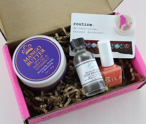 Petit Vour Vegan Beauty Subscription Box Review – July 2015 Items