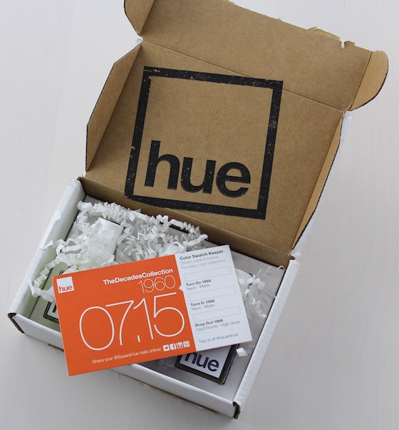 Square Hue Nail Polish Subscription Box Review – July 2015 Box