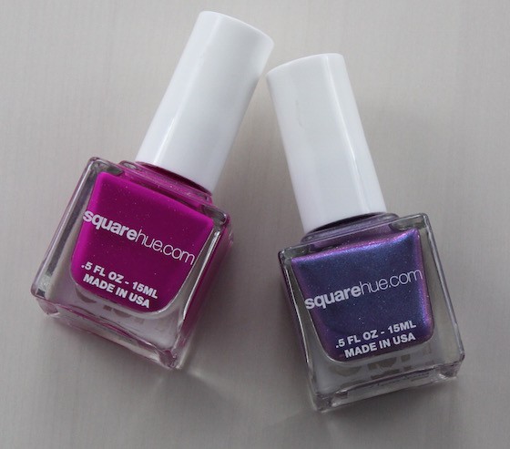 Square Hue Nail Polish Subscription Box Review – July 2015 Purple