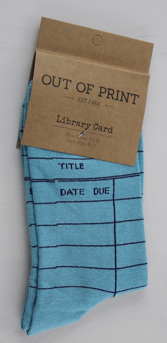 Uppercase YA Book Subscription Box Review – July 2015 Socks