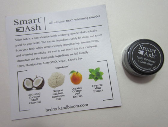 Vegan Cuts Beauty Box Subscription Review – July 2015 - teeth