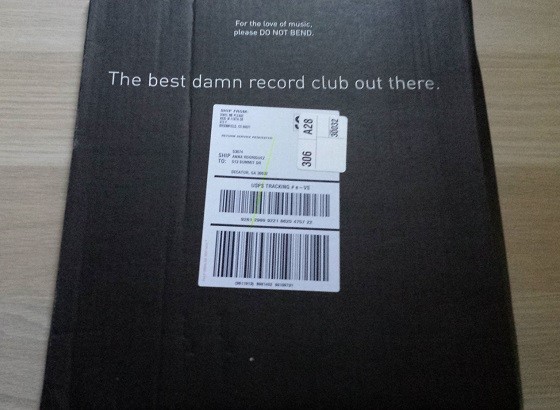 Vinyl Me, Please Subscription Box Review – July 2015 - Box