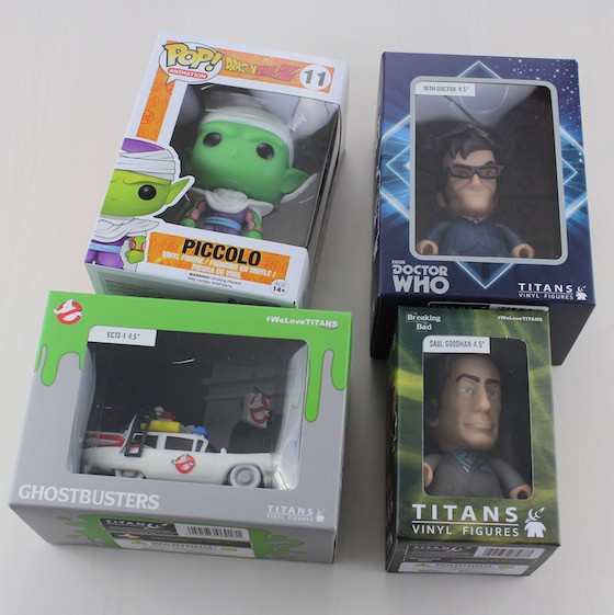 Nerd Block Vinylpalooza Limited Edition Box Review - July 2015 - items