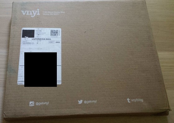 VNYL Subscription Box Review - July 2015