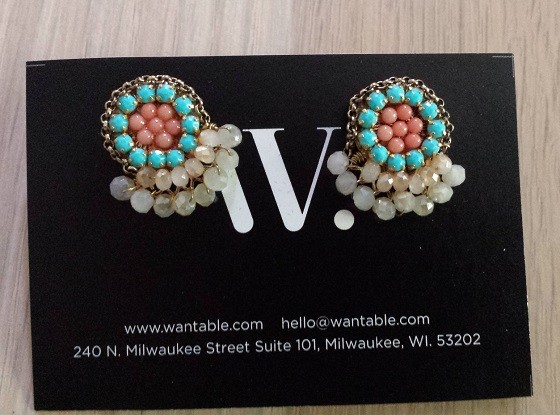 Wantable Accessories Subscription Box Review – July 2015 - studs