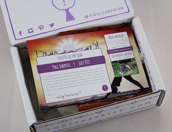 Yogi Surprise Jewelry Subscription Box Review – July 2015 First Look