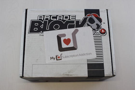 Arcade Block Subscription Box Review – July 2015 - Box