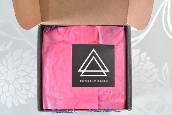 BlackBox by Cult Cosmetics Subscription Box Review August 2015 - 2