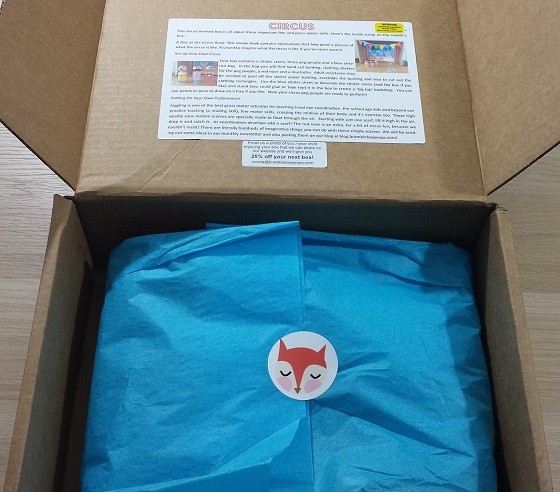 Bramble Box Props Subscription Box Review – August 2015 - inside