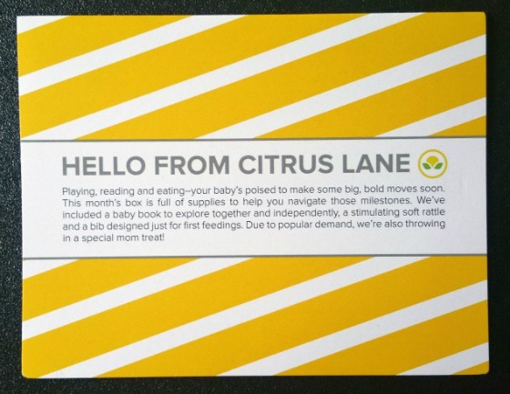 Citrus Lane Subscription Box Review & Coupon – August 2015 - info 1