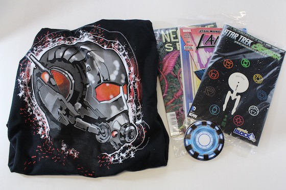 Every item from the July 2015 Comic Block