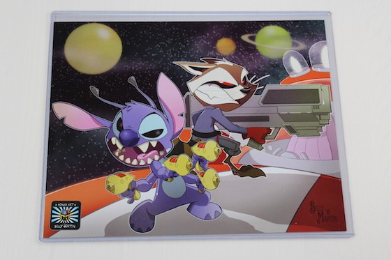 Comic Con Box Subscription Box Review - July 2015 - Rocket and Stitch Art