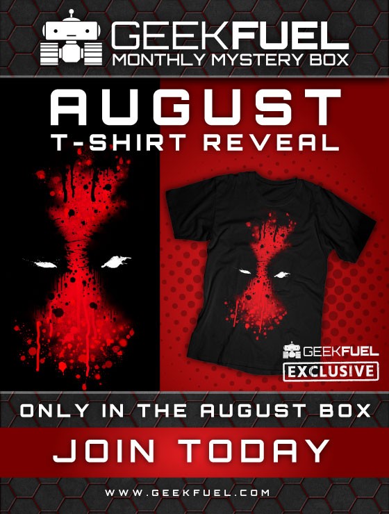 Geek Fuel August Shirt Reveal