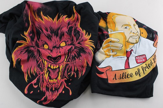Horror Block Subscription Box Review – July 2015 - T-Shirts