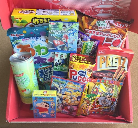 Japan Crate Subscription Box Review – August 2015 - Contents
