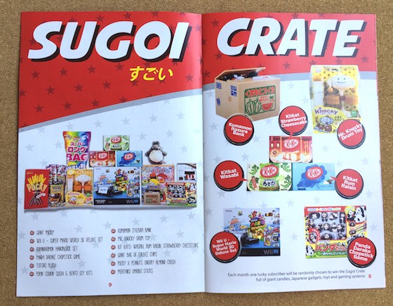 Japan Crate Subscription Box Review – August 2015 - Sugoi
