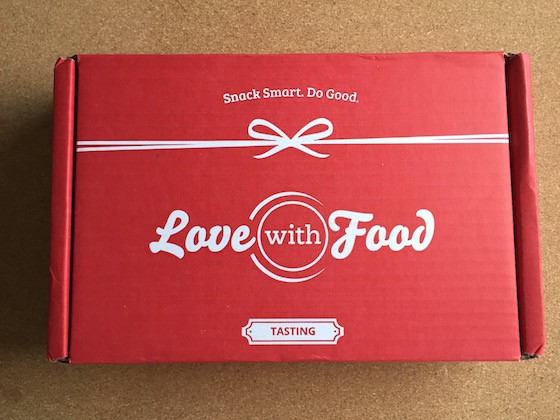 Love with Food Subscription Box Review & Coupon – August 2015 - Box