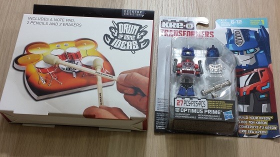 Nerd Block Junior Boys Subscription Box Review August 2015 - drums-kreon