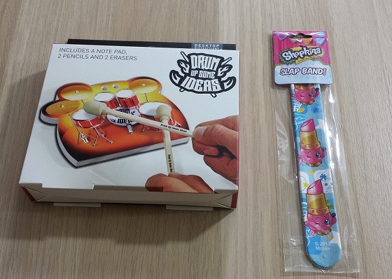 Nerd Block Junior Girls Subscription Box Review August 2015 - drum-band