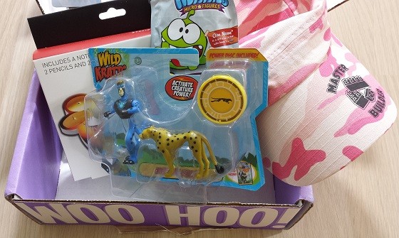 Nerd Block Junior Girls Subscription Box Review August 2015 - inside