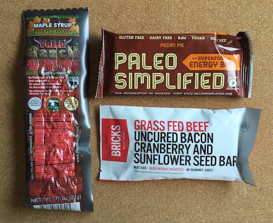 Paleo Life Box Subscription Box Review August 2015 - Brick’s