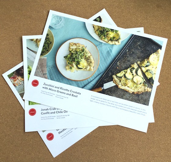 Plated Subscription Box Review – August 2015 - Recipes