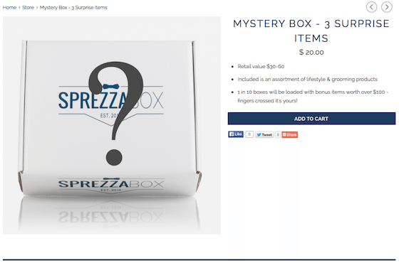 SPREZZABOX SCREENSHOT1