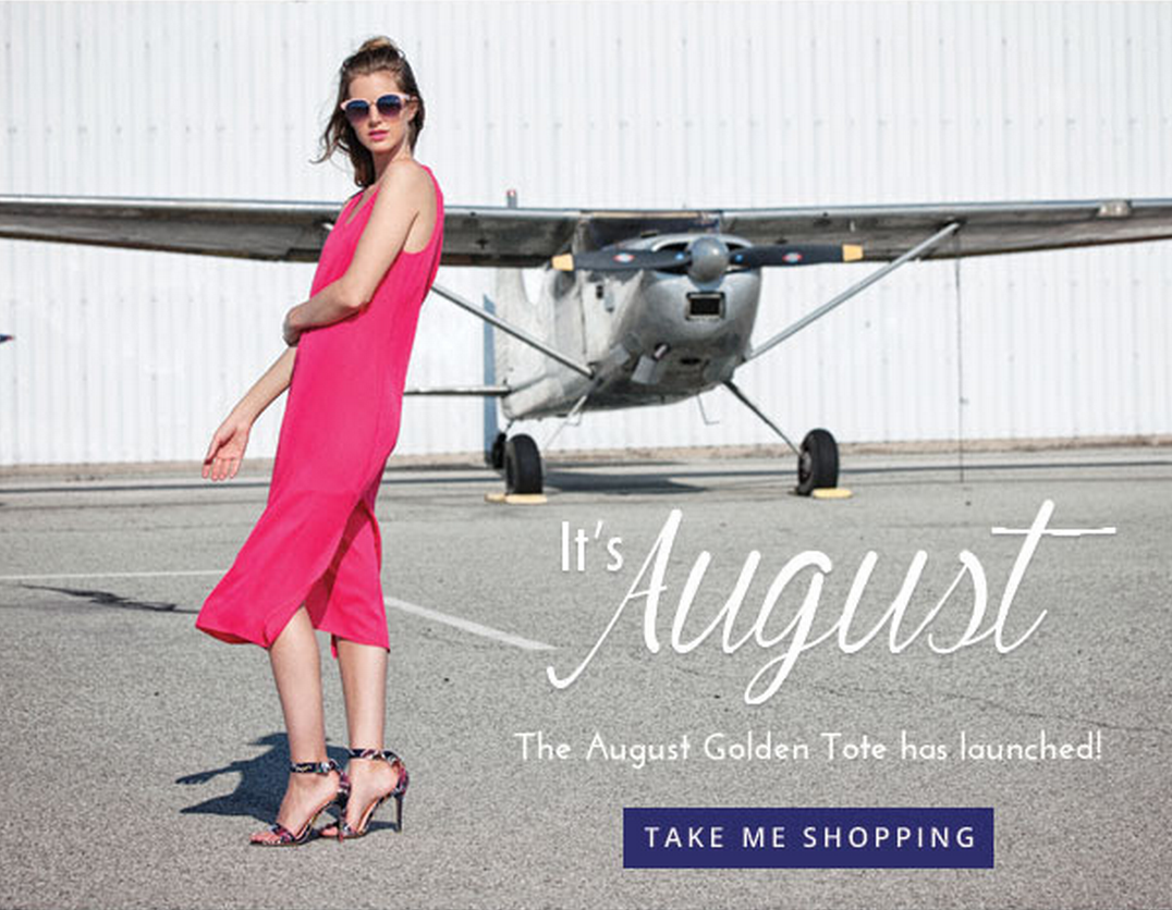 August 2015 Golden Tote on Sale Now!