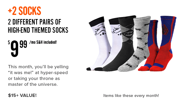 Loot Crate Lvl Up  Socks