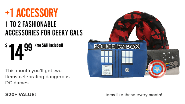 Loot Crate Lvl Up Fashionable Accessories