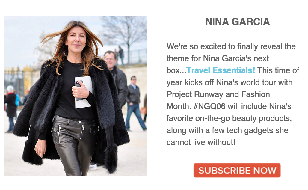 Nina Garcia Quarterly Box #NGQ06 Theme Spoiler + More