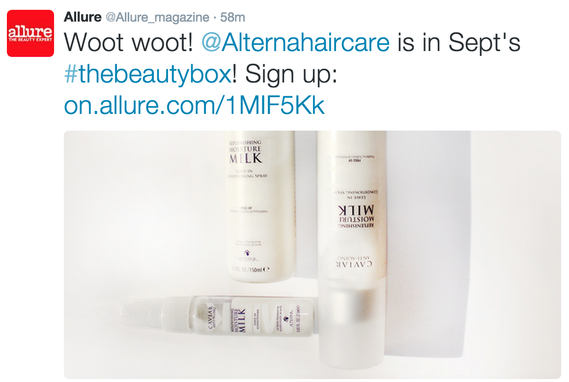 Allure Beauty Box Spoiler for September 2015