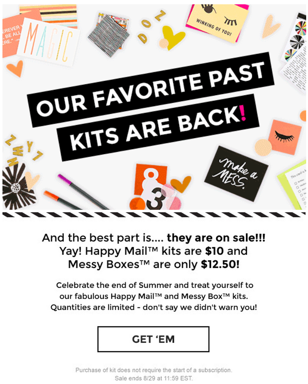 A Beautiful Mess Boxes on Sale!