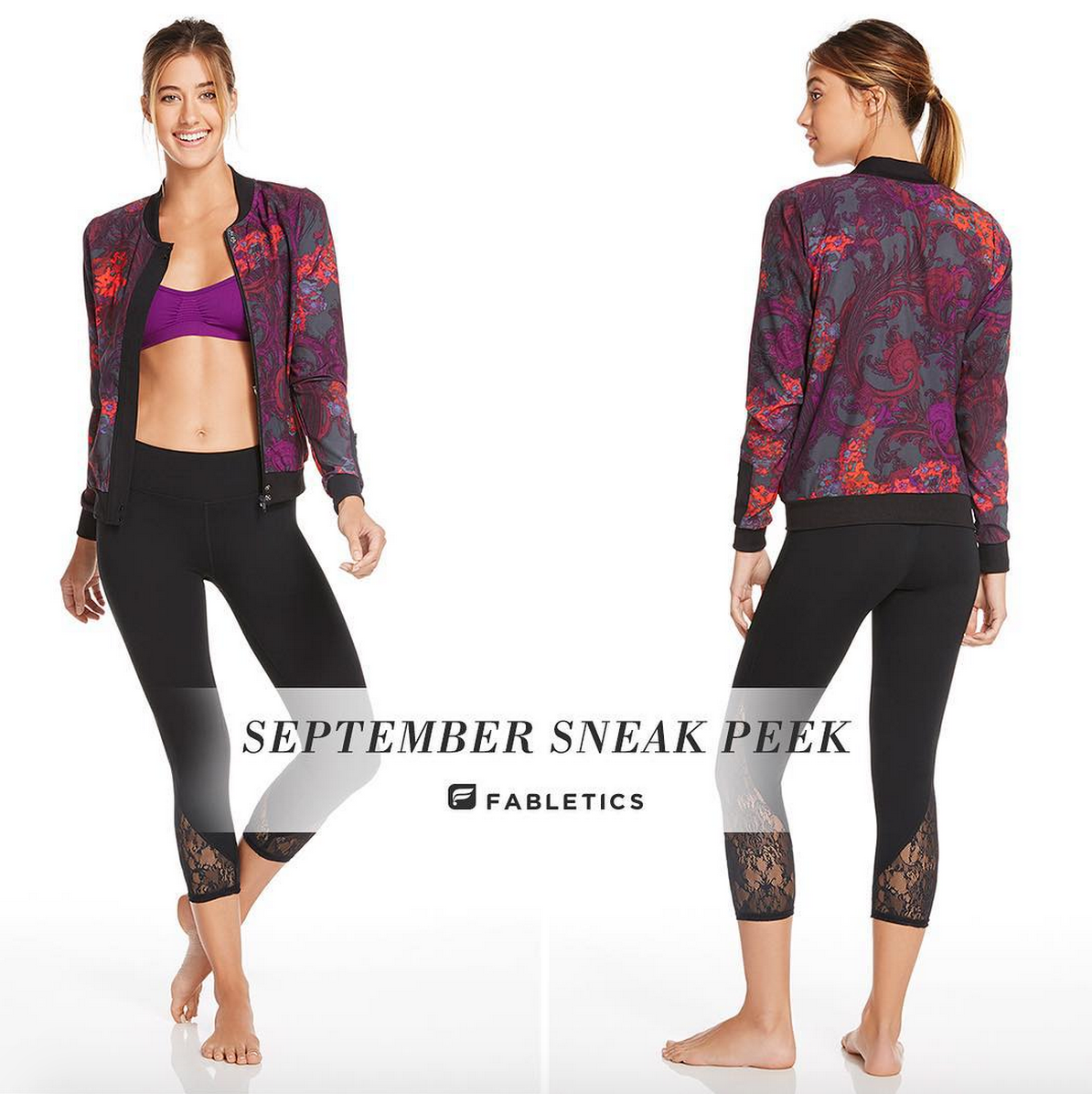 Fabletics September 2015 Spoilers & 50% Off Coupon Jacket outfit