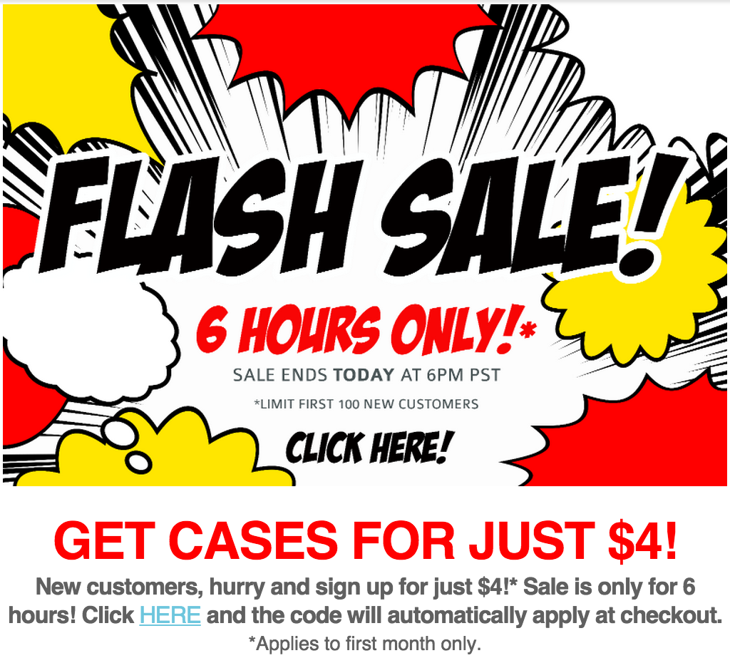 Phone Case of the Month Flash Sale – 60% Off First Month!