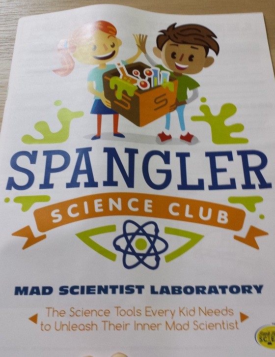 Spangler Science Club Subscription Box Review - July 2015 - notebook