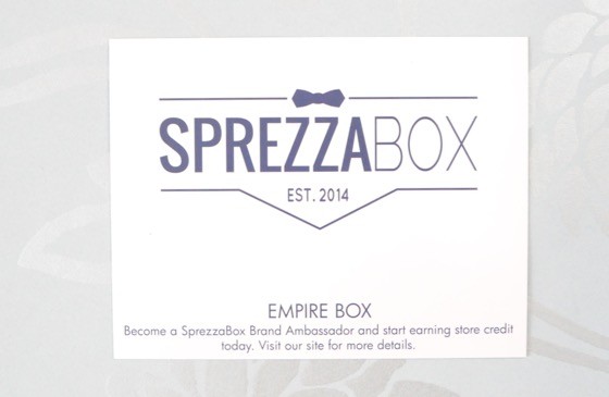 SprezzaBox Subscription Box Review – August 2015 - 17