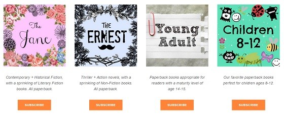 Different subscription options