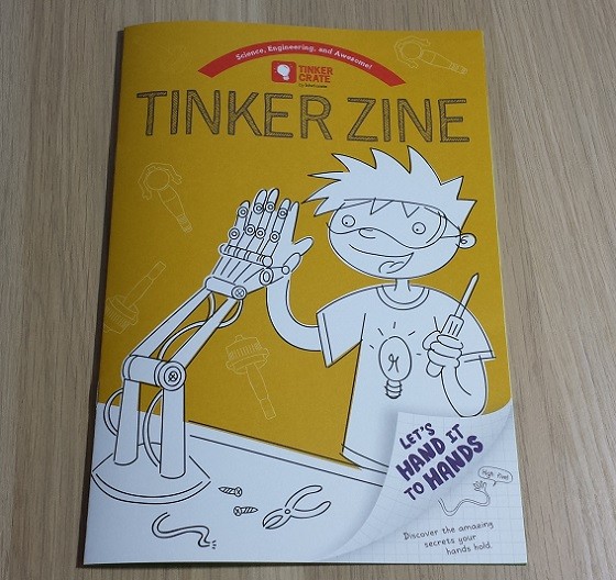Tinker Crate Subscription Box Review & Coupon – July 2015 - magazine