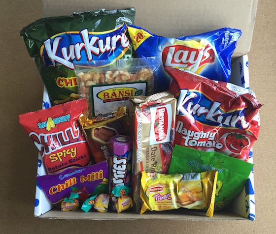 Universal Yums Subscription Box Review August 2015 - Contents