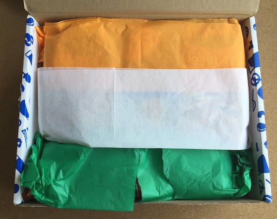 Universal Yums Subscription Box Review August 2015 - Flag