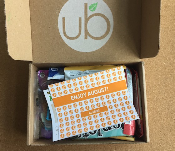 UrthBox Subscription Box Review August 2015 - Inside