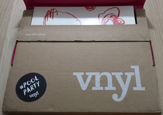 VNYL Subscription Box Review August 2015 - inside