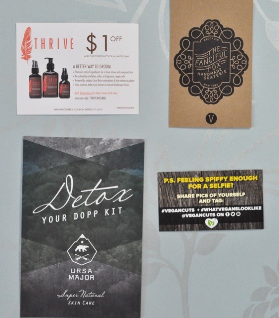 Vegan Cuts Men's Grooming Box Review - 4