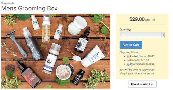 Vegan Cuts Men's Grooming Box Review - SCREENSHOT1