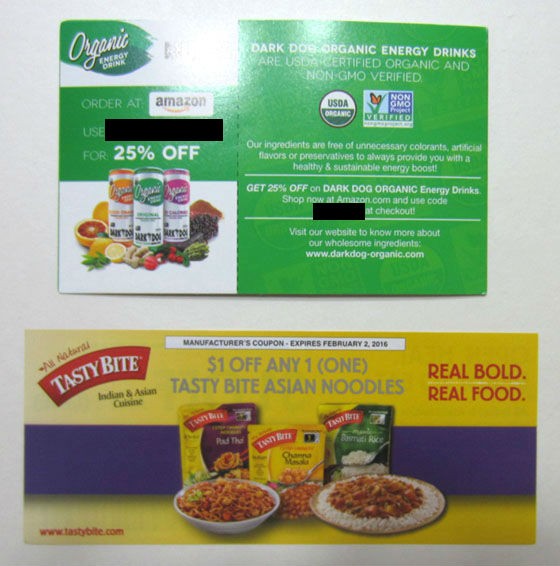 Vegan Cuts Snack Box Subscription Review August 2015 - coupons