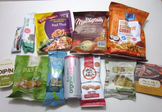 Vegan Cuts Snack Box Subscription Review – July 2015 - items