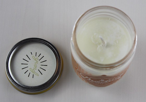 Aster Market Subscription Box Review - August 2015 Candle 