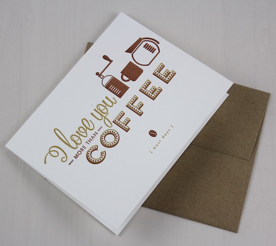 Aster Market Subscription Box Review - August 2015 Coffee