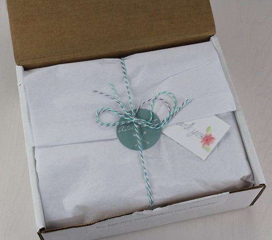 Aster Market Subscription Box Review - August 2015 Open